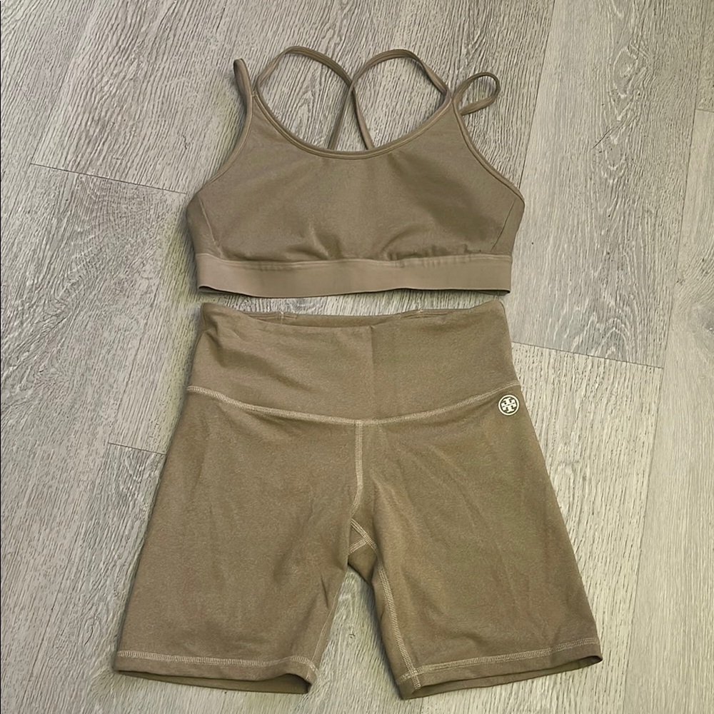Tory Sport Brown Activewear Set
